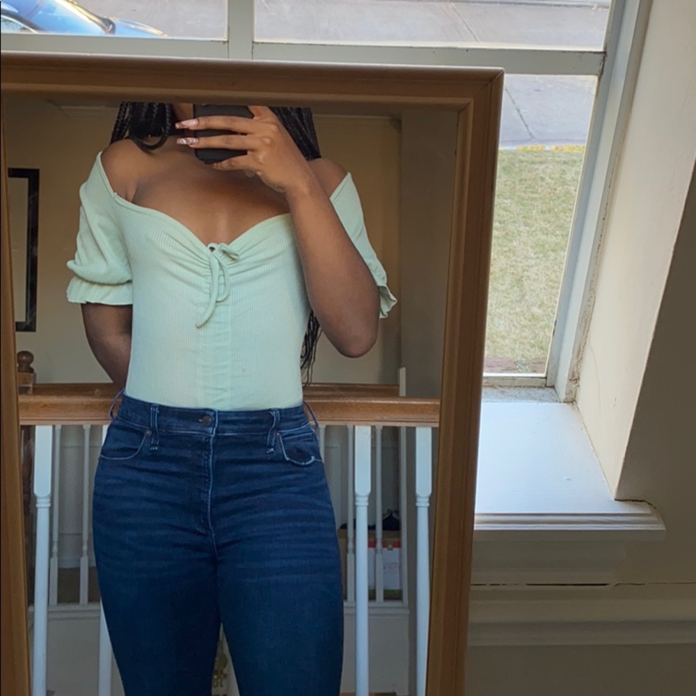 Sage bodysuit